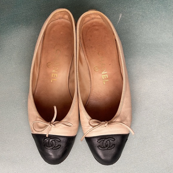 Vintage Chanel Flats Ballerinas - Picture 3 of 16